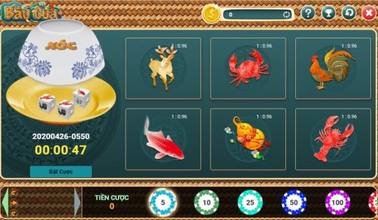 Chơi dễ hơn nhờ mẹo từ cao thủ bầu cua tôm cá